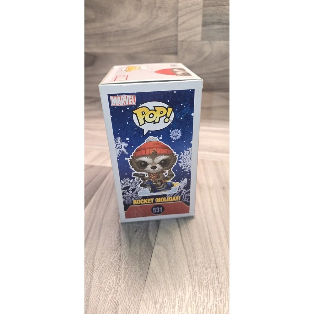 Holiday Rocket Funko Pop! #531 Marvel Vinyl Figure Brand New!